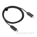 Conjunto de cable USB USB4 Tipo C Cable masculino